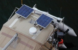 180 Watt Top of Bimini System (Dual Solarland 90W Panels)