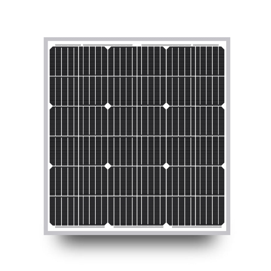 SLD Tech 50W 12V High Efficiency Solar Panel ST-50P-12 - | eMarine