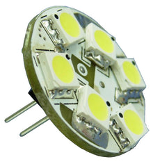 6 SMD LED G4 Back Pin Novi Warm White