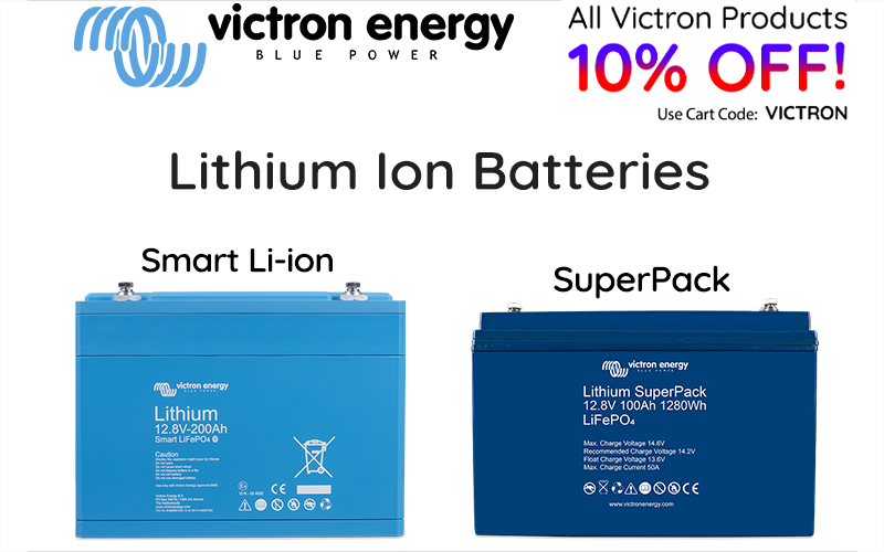 Victron SuperPack 100Ah LiFePO4 Lithium Battery - 12.8V