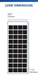 Xantrex Solar Max Flex Panel 220 Watt Dimensions