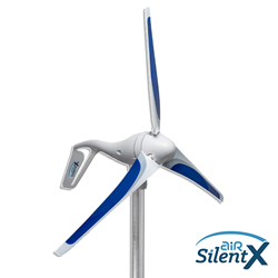 Air Silent X Marine Wind Turbine with Logo