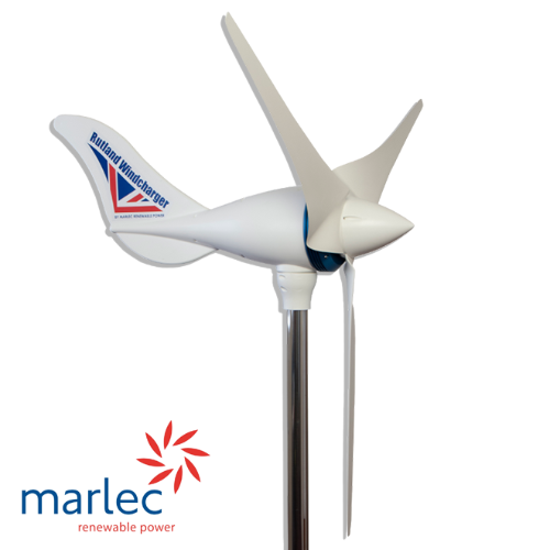 Rutland 1200 Wind Turbine with Marlec Company Logo