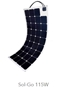 Sol Go 115W 12V Semi-Flexible Solar Panel