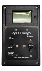 WCP-D Ryse Energy Wind Turbine Control Panel - Front