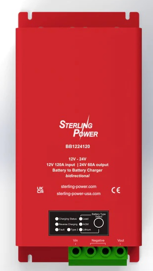 Sterling Power USA Sterling Power Battery To Battery Charger 12V Input ...